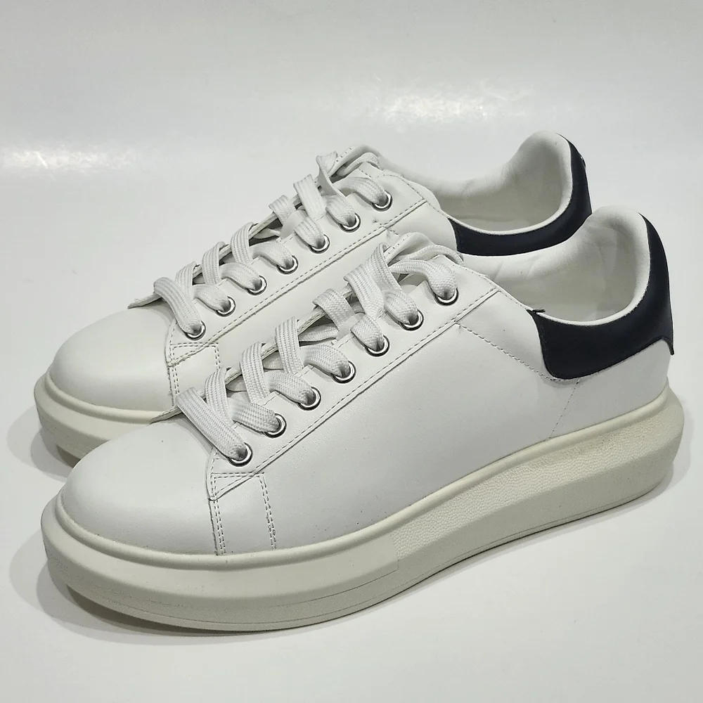 Steven Madden Women's GASP02S1 Sneakers Low Top White Size 9.5 US - Picture 1 of 7